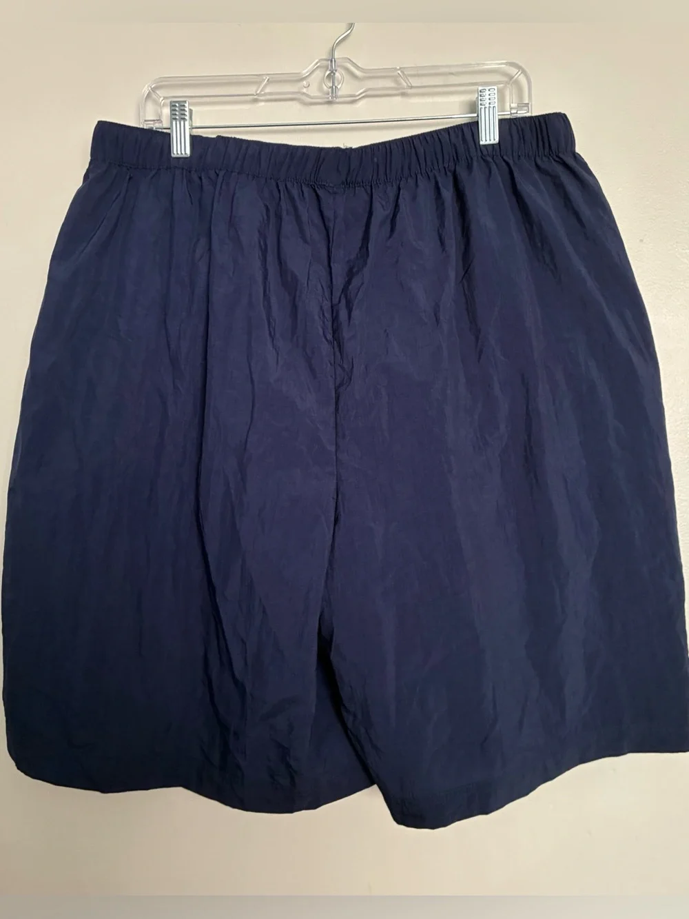 Swimsuits For All Navy Elastic Waist Woman’s Shorts With Pockets Size 22-24 NWT
